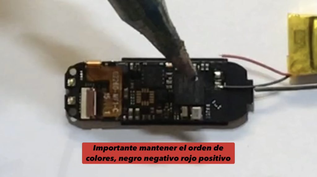 Cómo cambiar batería Xiaomi Mi Band Apto para todos los modelos, soldador de punta fina 